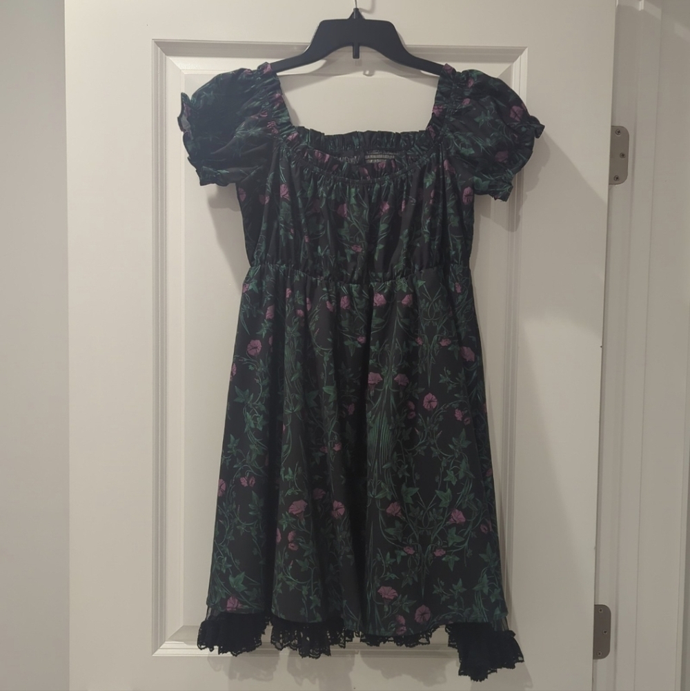 Dolls Kill Herbal Magic Mini Dress